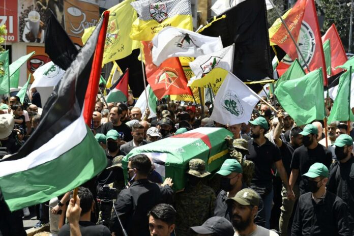Protest in Beirut against killing of late Hamas leader Ismail Haniyeh
