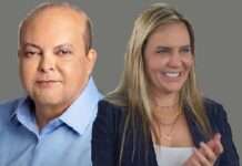 Ibaneis Rocha e Celina Leão - Foto Reprodução