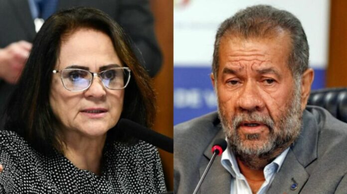 Damares Alves e Carlos Lupi Foto: Divulgação/ Assessoria; Foto: Bruno Peres/Agência Brasil