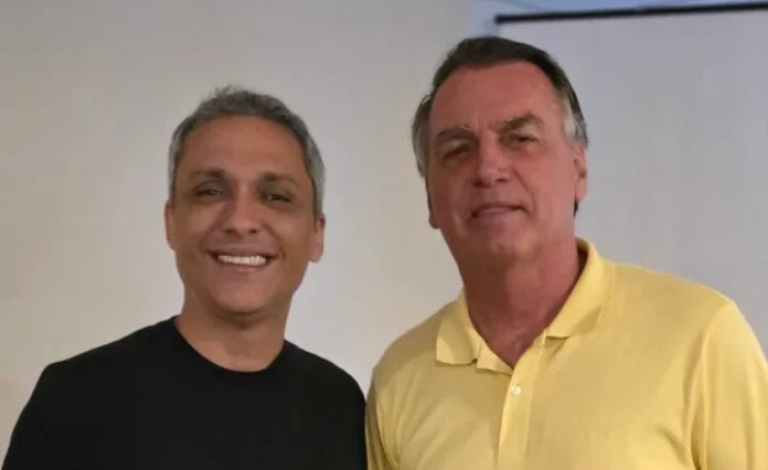 Gustavo Gayer e Jair Bolsonaro Foto: Arquivo pessoal