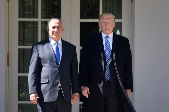 Benjamin Netanyahu e Donald Trump Foto: EFE/Olivier Douliery