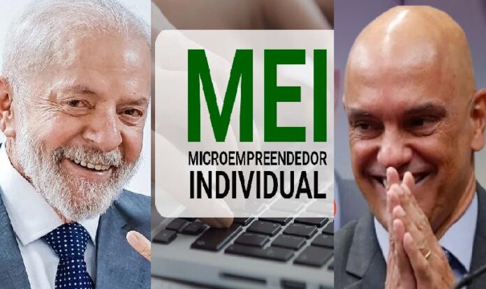 Foto - reprodução - Montagem do Instagram - Lula - Mei - Moraes