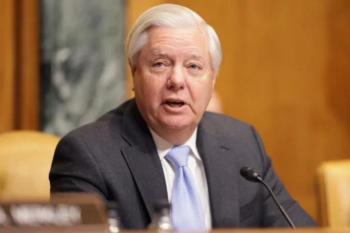 Senador dos EUA Lindsey Graham Foto: EFE/EPA/ALLISON DINNER