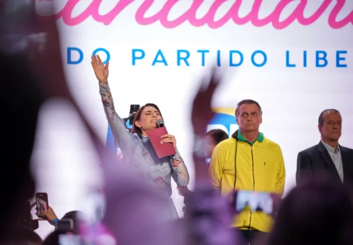 Michelle e Jair Bolsonaro Foto: Divulgação/PL