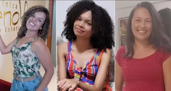 Alexsandra, Mariana e Maria Helena foram encontradas mortas Fotos: Reprodução/Redes Sociais