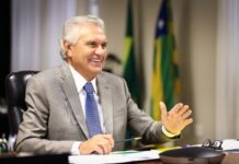 Ronaldo Caiado lidera ranking de governadores com 80% de aprovação, diz pesquisa Ronaldo Caiado