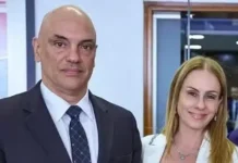 Viviane Barci esposa de Alexandre de Moraes se manifesta após flagra em avião de Vorcaro O ministro Alexandre de Moraes e Viviane Barci de Moraes — Foto: Ricardo Stuckert/PR