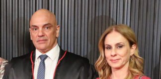 Alexandre de Moraes e sua esposa, a advogada Viviane Barci Foto: Antonio Augusto/Secom/TSE