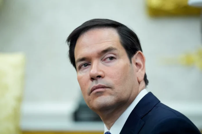 Marco Rubio Foto: EFE/EPA/YURI GRIPAS / POOL