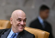 Moraes libera visita de Tarcísio, Derrite e outros a Bolsonaro Alexandre de Moraes Foto: EFE/ Andre Borges