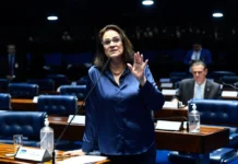Senadora Damares Alves Foto: Roque de Sá/Agência Senado