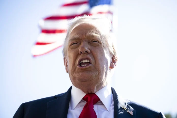Donald Trump foto: EFE/ Graeme Sloan