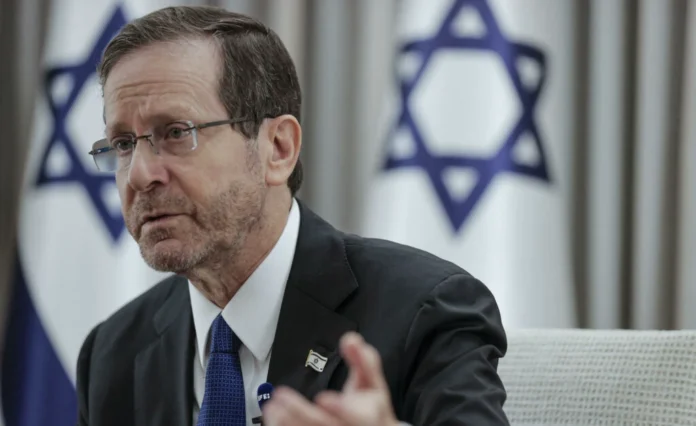 Isaac Herzog, presidente de Israel Foto: EFE/Manuel Bruque