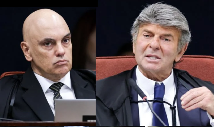 Foto reprodução da internet Moraes X Fux