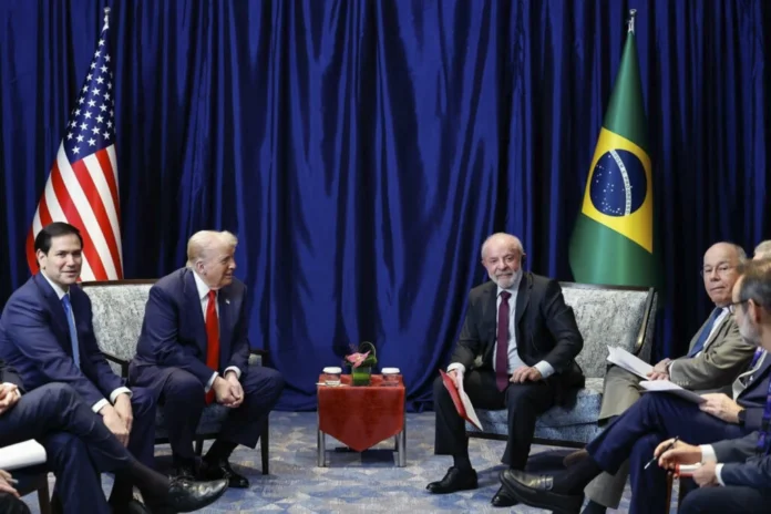 Reunião entre Trump e Lula Foto: PR/Ricardo Stuckert Reunião entre Trump e Lula Foto: PR/Ricardo Stuckert