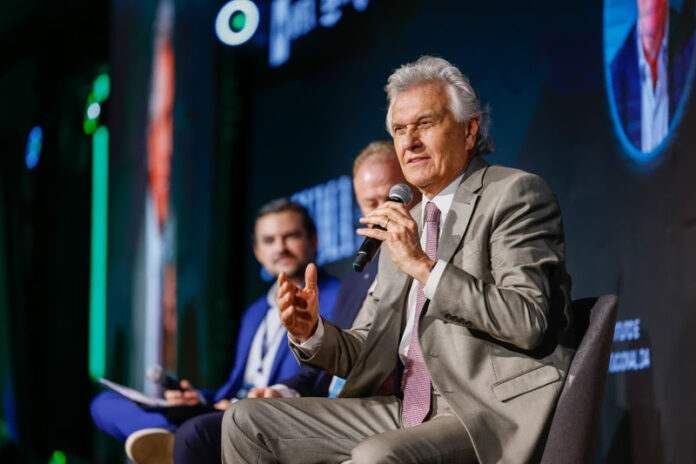 Governador Ronaldo Caiado durante o 13º Fórum Liberdade e Democracia, em Vitória (ES) (Fotos: Lucas Diener) Governador Ronaldo Caiado durante o 13º Fórum Liberdade e Democracia, em Vitória (ES) (Fotos: Lucas Diener)