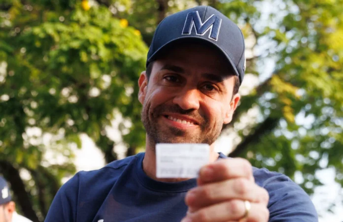 Pablo Marçal Foto: EFE/ Isaac Fontana Pablo Marçal Foto: EFE/ Isaac Fontana