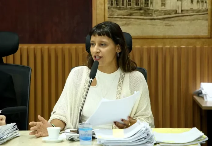 Vereadora Brisa Bracchi Foto: Otávio Augusto/Câmara Municipal de Natal Vereadora Brisa Bracchi Foto: Otávio Augusto/Câmara Municipal de Natal