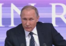 Vladimir Putin sanciona redução de maioridade penal para 14 anos Foto reprodução Putin