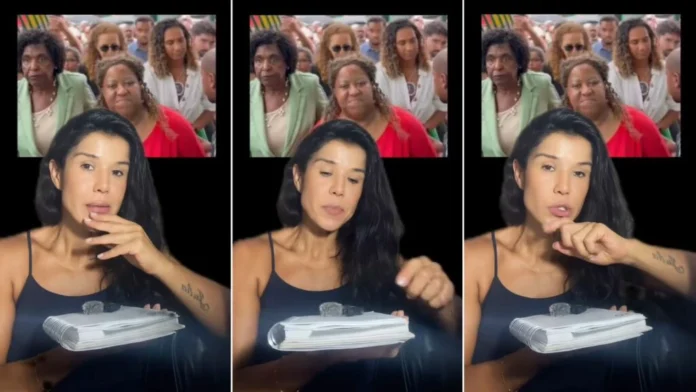 Carla Castro Foto: Reprodução/Print de vídeo Instagram Carla Castro