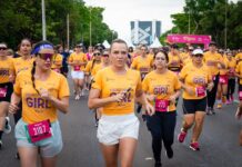 Corrida Girl Power reúne 6 mil mulheres no Eixão (Foto: George Gianni/VGDF)
