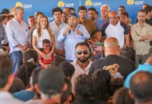 Santa Luzia recebe obras de saneamento e energia em ação histórica do GDF (Foto: Renato Alves/Agência Brasília)