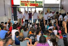 Assistência Social: Rotary Club de Brasília promove festa comunitária no CEF 2 da Estrutural