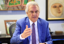 Caiado destaca modelo goiano de controle penitenciário em audiência na Câmara dos Deputados Governador Ronaldo Caiado apresenta resultados da política de controle carcerário implementada em Goiás (Foto: André Saddi)