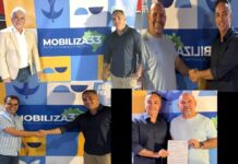 Mobiliza (33) pode eleger três parlamentares em 2026! Além dos ex-deputados Tabanez e Raad Massouh, Reginaldo Sardinha oficializa sua filiação à sigla