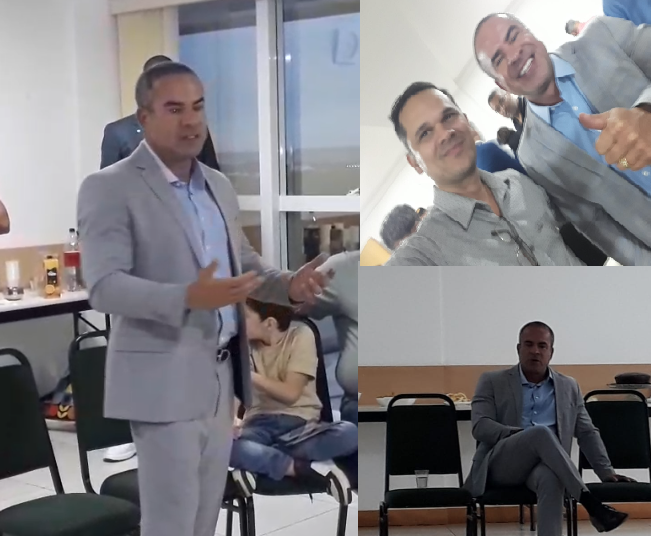 Foto: Reprodução - Montagem Fred Linha e o jornalista Silvano Lima - Informa Tudo DF