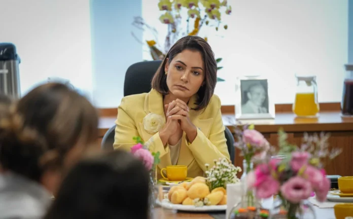 Michelle Bolsonaro Foto: Divulgação/Partido Liberal Michelle Bolsonaro Foto: Divulgação/Partido Liberal