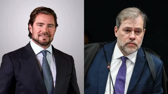 Daniel Vorcaro, empresário do Banco Master e Dias Toffoli, ministro do STF Fotos: Flickr/Márcio Gustavo Vasconcelos /CC0 e Carlos Moura/SCO/STF Daniel Vorcaro, empresário do Banco Master e Dias Toffoli, ministro do STF Fotos: Flickr/Márcio Gustavo Vasconcelos /CC0 e Carlos Moura/SCO/STF