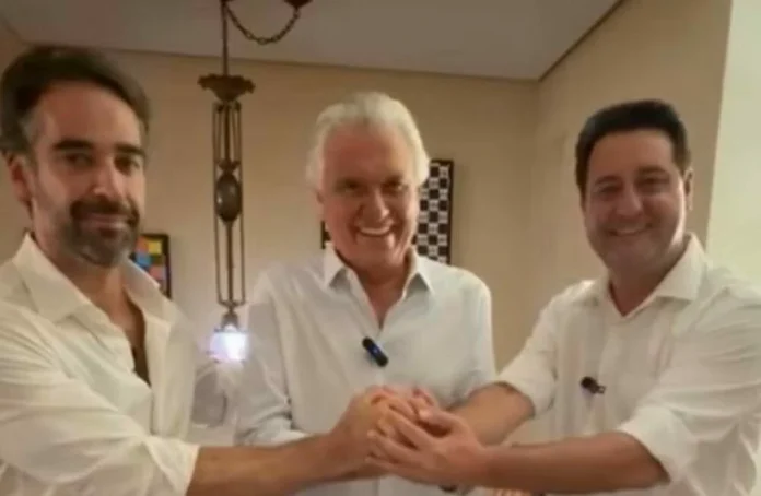 Eduardo Leite, Caiado e Ratinho Jr. Foto: Reprodução/Instagram Ronaldo Caiado Eduardo Leite, Caiado e Ratinho Jr. Foto: Reprodução/Instagram Ronaldo Caiado