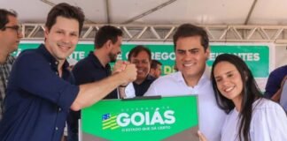 GO: Daniel Vilela destaca investimentos no Vale do Araguaia durante entrega de ponte em Nova Crixás