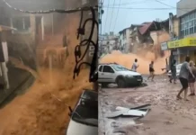 Supercélula gerou chuva extrema e destruição em MG Foto: Reprodução/YouTube