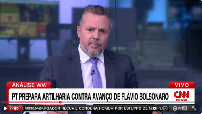 Caio Junqueira da CNN Brasil Foto: YouTube CNN Brasil Caio Junqueira da CNN Brasil Foto: YouTube CNN Brasil