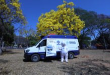 O Carro da Vacina estará no Incra 8 na manhã deste sábado | Foto: Sandro Araújo/Agência Saúde