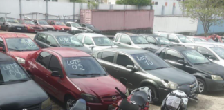 Veículos apreendidos em operações de trânsito vão a leilão público em 6 de março