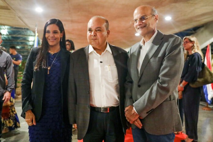 Ibaneis Rocha: "Essa obra que é lançada hoje consolida toda essa visão que os outros países têm da nossa capital e do nosso país" (Fotos: Joel Rodrigues/Agência Brasília) Ibaneis Rocha: "Essa obra que é lançada hoje consolida toda essa visão que os outros países têm da nossa capital e do nosso país" (Fotos: Joel Rodrigues/Agência Brasília)