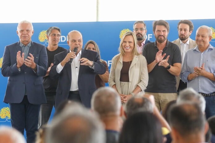 Ibaneis Rocha: “É uma grata satisfação ver o último equipamento público da cultura do Distrito Federal [que estava fechado] ser reaberto” | Foto: Renato Alves/Agência Brasília