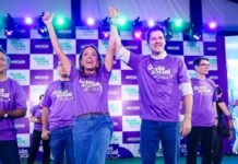 Gracinha Caiado e Daniel Vilela participam do quarto dia do Goiás Social Mulher