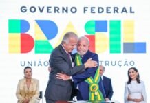 José Múcio é empossado como Ministro da Defesa. Foto: Ricardo Stuckert