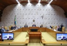 Sessão plenária do STF Foto: Antonio Augusto/STF