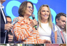 Celina Leão parabeniza Damares Alves pelo aniversário nas redes sociais