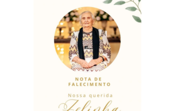 Nota de pesar: Dona Zefinha! Morre a pioneira do Paranoá aos 100 anos