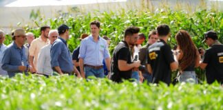 Durante a Tecnoshow, em Rio Verde, o governador Daniel Vilela entrega benefícios para impulsionar o desenvolvimento do setor rural (Foto: Júnior Guimarães e Rômulo Carvalho)