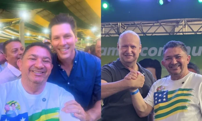 Cristomario Daniel Vilela - evento Luziania deputado - foto Reprodução das redes sociais