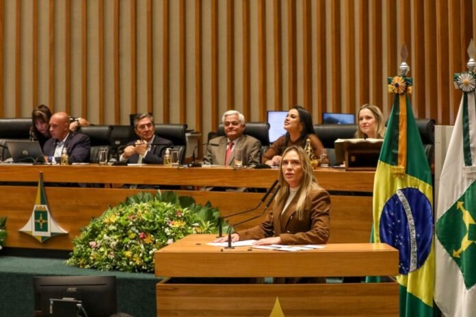 Celina Leão: “É uma carreira formada por homens e mulheres dedicados, que trabalham diariamente para garantir direitos e acolher a população" (Fotos: Joel Rodrigues/Agência Brasília)