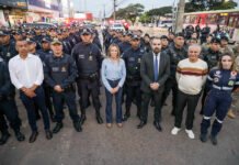 DF: Operação Adsumus reforça policiamento em Ceilândia com 280 militares e 30 viaturas Foto: Tony Oliveira/ Agência Brasília