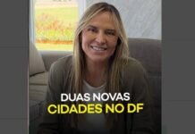 GDF envia à CLDF projeto para novas cidades no DF: 26 de Setembro e da Ponte Alta Celina Leão, foto print de tela - Informa tudo DF